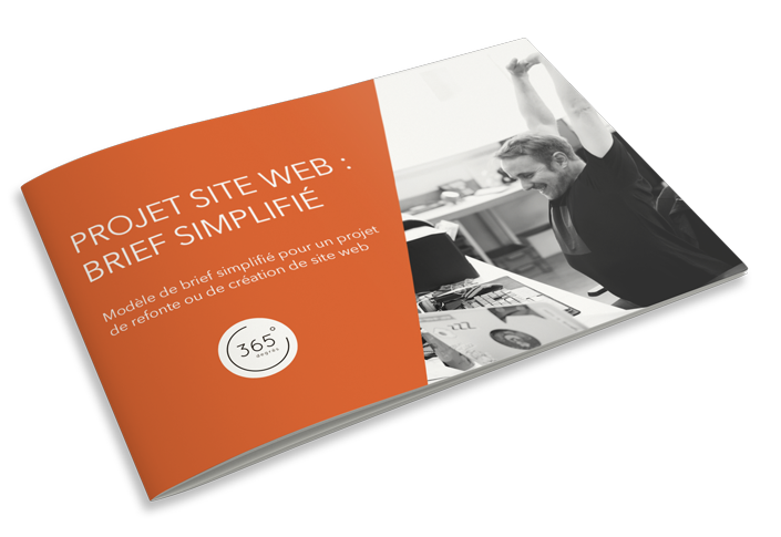 Modèle de brief simplifié pour initier un projet de site web