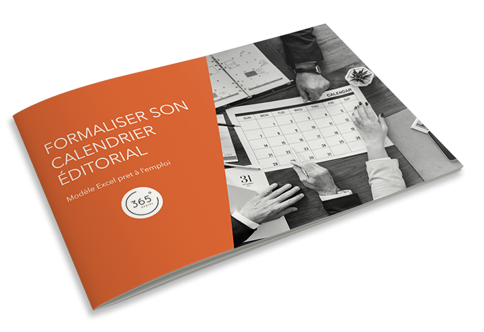 Formaliser son calendrier éditorial - modèle Excel