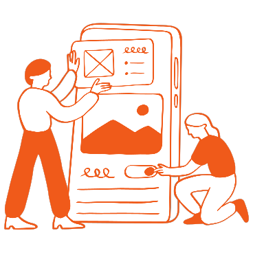 ournal-man-and-woman-developing-mobile-app_orange