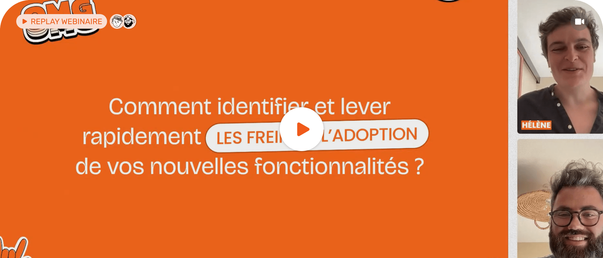 Aperçu webinaire, problématiques adoption produit - 365 degrés