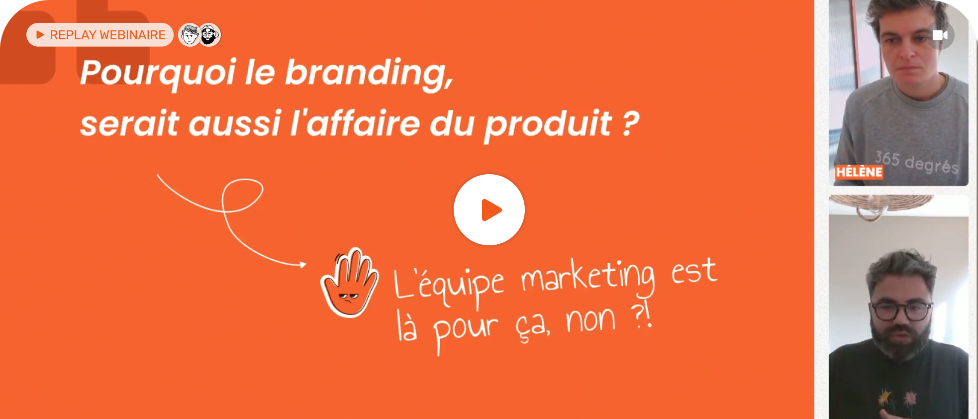 replay webinaire alignement branding et produit